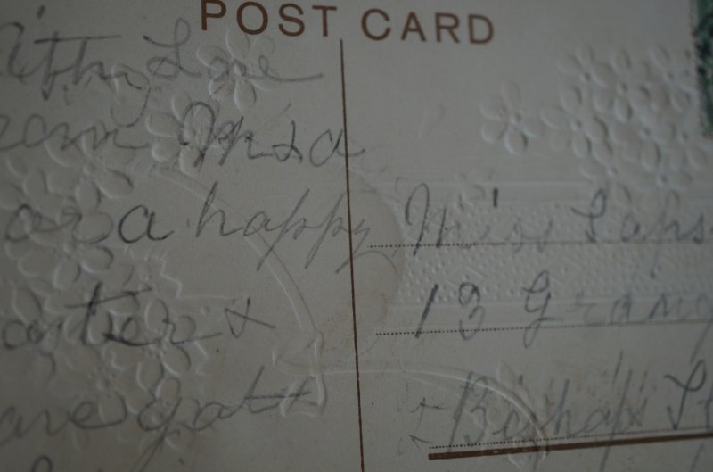 画像5: ENGLAND antique POST CARD 2pcs イギリスアンティー ポストカード 2枚セット  ヴィンテージ 葉書 ビンテージ 1910-30's