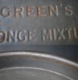 画像4: ENGLAND antique  GREEN'S SPONGE MIXTURE Baking Tin イギリスアンティーク ベーキングティンモールド ヴィンテージ 焼き型 菓子型 スポンジケーキ 1920-30’ｓ (4)