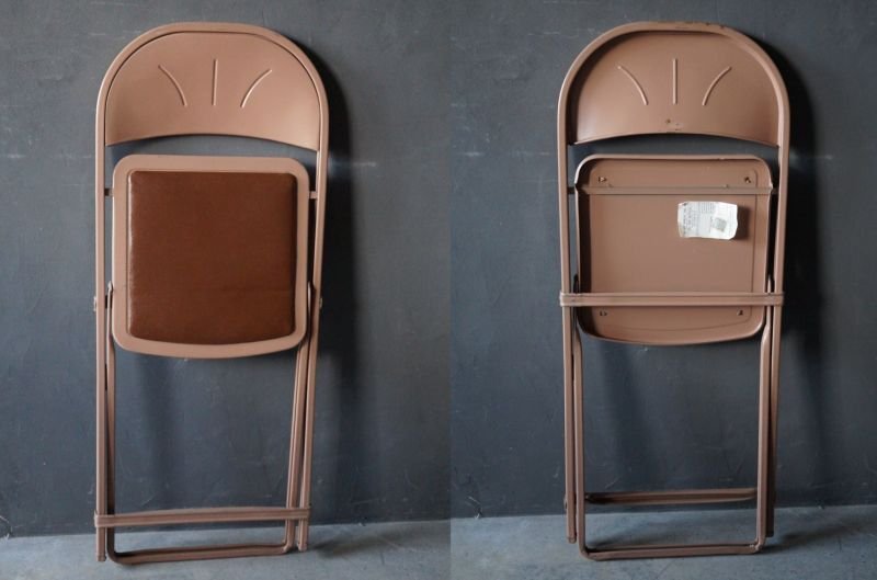 画像2: U.S.A. antique HAMPDEN SPELIALTY PRODUCTS Inc. FOLDING CHAIR アメリカアンティーク フォールディングチェア ビンテージ 折りたたみ椅子 ヴィンテージ 1960-90's