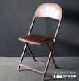 画像1: U.S.A. antique HAMPDEN SPELIALTY PRODUCTS Inc. FOLDING CHAIR アメリカアンティーク フォールディングチェア ビンテージ 折りたたみ椅子 ヴィンテージ 1960-90's (1)
