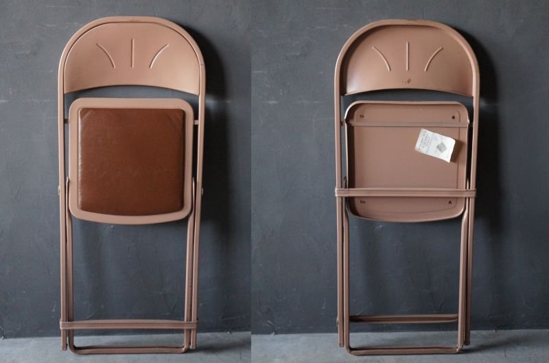 画像2: U.S.A. antique HAMPDEN SPELIALTY PRODUCTS Inc. FOLDING CHAIR アメリカアンティーク フォールディングチェア ビンテージ 折りたたみ椅子 ヴィンテージ 1960-90's