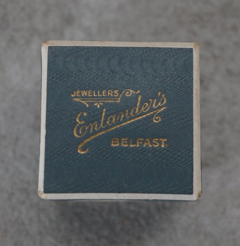 画像2: ENGLAND antique JEWELLERS RING BOX イギリスアンティーク クラフト ジュエリーケース 紙箱 ジュエリーボックス リングケース リングボックス アクセサリー 1940-60's