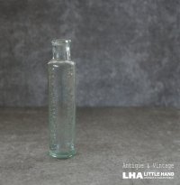 ENGLAND antique Glass Bottle イギリスアンティーク ガラスボトル H12.3cm ガラス瓶 1900-20's