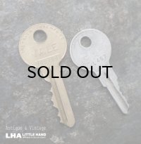 U.S.A. antique KEYS 2pcs アメリカアンティークキー ヴィンテージキー 鍵 2本セット ヴィンテージ 1940-70s