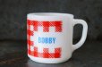 画像2: U.S.A. vintage FEDERAL BOBBY Mug フェデラル BOBBY マグ ホワイト ヴィンテージ 1960's (2)