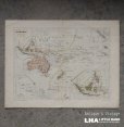 画像1: FRANCE antique MAP フランスアンティーク マップ 地図 ヴィンテージ  ビンテージ 1860-1900's (1)