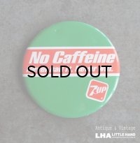U.S.A. antique BADGE 7UP アメリカアンティーク  ヴィンテージ 缶バッジ 缶バッチ ビンテージ 1970-90's 
