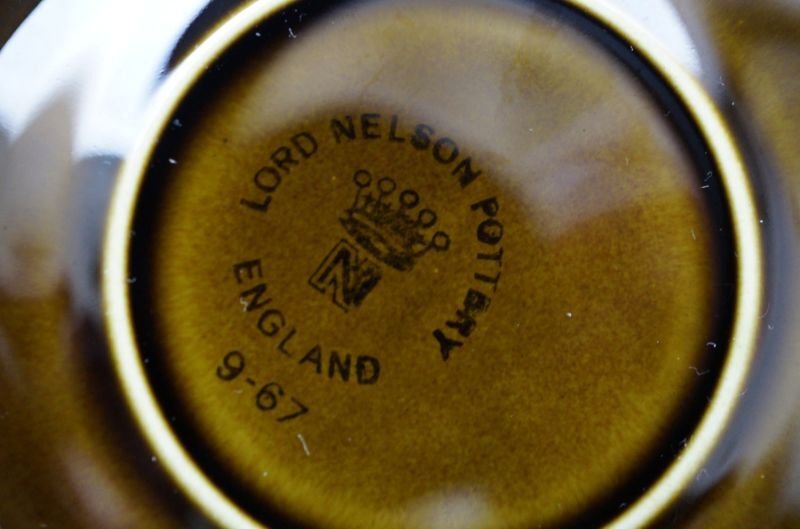 画像5: ENGLAND antique  Lord Nelson Celtic Runes SAUCER イギリスアンティーク  ロードネルソン セルティックルーンズ ソーサー  1960-70's
