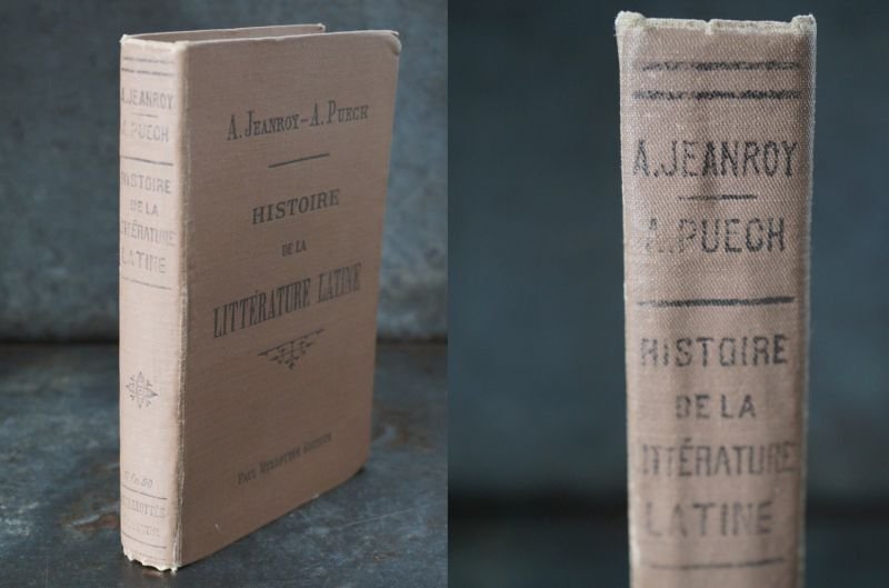 画像2: FRANCE antique BOOK フランス アンティークブック 本 古書 洋書 1848's 