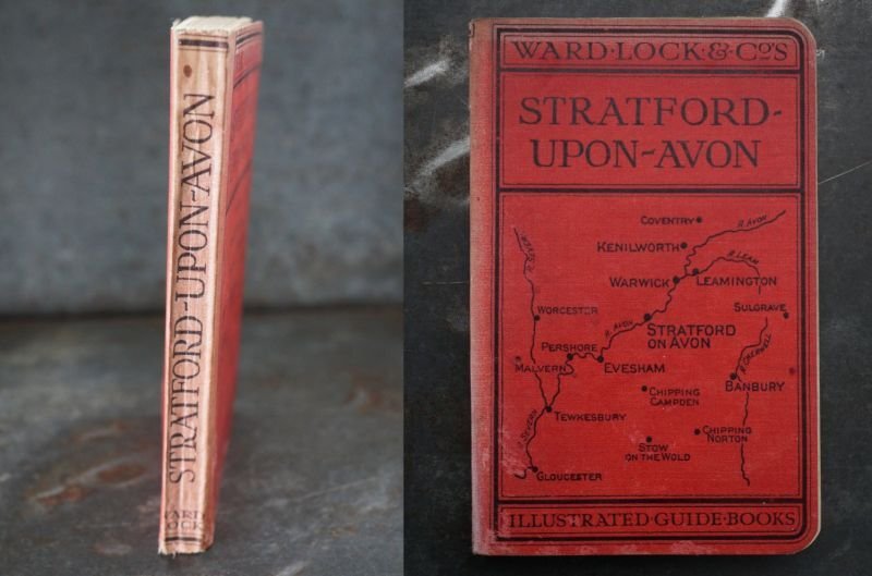 画像2: ENGLAND antique WARD LOCK GUIDE BOOKS イギリスアンティーク ガイドブック 地図 ヴィンテージ 本 マップ 本 ビンテージ 1930-50's