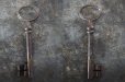 画像2: FRANCE antique KEY フランスアンティークキー 大きな鍵 H9.7cm 1890-1920's (2)