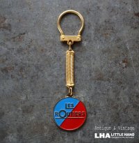 FRANCE antique FRENCH KEYRING LES ROUTIERS フランスヴィンテージ フレンチキーホルダー ヴィンテージ 1960-70's 