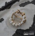 SALE【30%OFF】ENGLAND antique Brooch イギリスアンティーク ブローチ アクセサリー ヴィンテージブローチ コスチュームジュエリー 1960-80's 