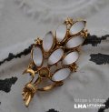 SALE【30%OFF】ENGLAND antique Brooch イギリスアンティーク ブローチ アクセサリー ヴィンテージブローチ コスチュームジュエリー 1960-80's 