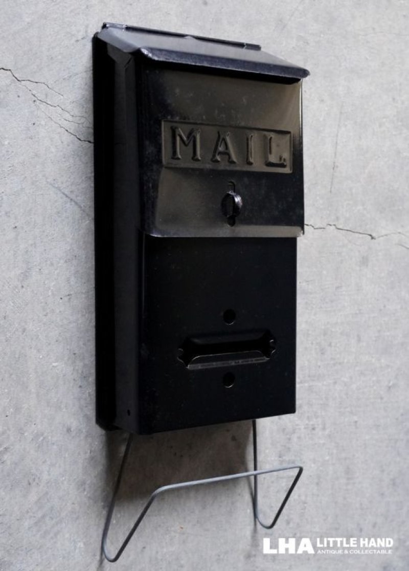 画像1: U.S.A. antique FULTON MAIL BOX アメリカアンティーク【デッドストック未使用品・箱付】 新聞受け付き メールボックス ポスト 郵便受け ヴィンテージ ポスト 1970's 