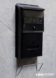 画像1: U.S.A. antique FULTON MAIL BOX アメリカアンティーク【デッドストック未使用品・箱付】 新聞受け付き メールボックス ポスト 郵便受け ヴィンテージ ポスト 1970's  (1)