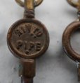 画像3: ENGLAND antique POCKET WATCH KEYS 2pcs イギリスアンティークキー 懐中時計 ポケットウォッチ ヴィンテージキー 小さな鍵 2本セット ヴィンテージ 1920-50s