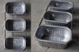 画像2: 【RARE】ENGLAND antique HOVIS BREAD TIN イギリスアンティーク ホーヴィス ミニブレッド缶 3連 ベーキングティンモールド 型 1950's (2)