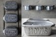 画像4: 【RARE】ENGLAND antique HOVIS BREAD TIN イギリスアンティーク ホーヴィス ミニブレッド缶 3連 ベーキングティンモールド 型 1950's (4)