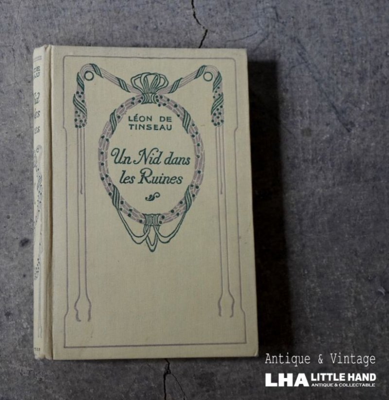 画像1: FRANCE antique NELSON BOOK フランス アンティーク 本 ネルソン 古書 洋書 アンティークブック 1898's