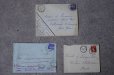 画像2: FRANCE antique LETTER 3pcs フランスアンティー レター 封筒 3枚セット  ヴィンテージ  ビンテージ 1910-1940's (2)