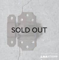 FRANCE antique LATCH フランスアンティーク ラッチ スライドロック ドア キャビネット 扉 金具 ロック ヴィンテージ 1930-50's