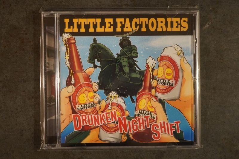 画像1: 【12/27 release!】Little Factories / DRUNKEN NIGHT SHIFT   CD