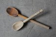 画像3: ENGLAND antique Wooden Spoon 2pcs イギリスアンティーク 木製 スプーン ウッドスプーン 2個セット 1920-50's (3)