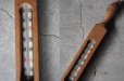 画像3: FRANCE antique Wooden Thermometer フランスアンティーク 木製温度計 サーモメーター 1920-50's (3)