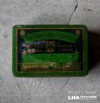 画像1: ENGLAND antique W.D.& H.O.WILLS FLAKE TIN TOBACCO TIN CIGARETTES イギリスアンティーク シガレットケース ティン缶 タバコ缶 ヴィンテージ ブリキ缶1930's  (1)