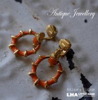U.S.A. antique Earrings  アメリカアンティーク コスチュームジュエリー ヴィンテージ イヤリング 1960－80's 