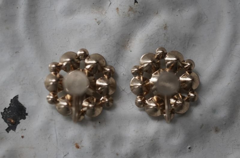 画像4: U.S.A. antique CORO Earrings  アメリカアンティーク コスチュームジュエリー ヴィンテージ イヤリング 1960－80's 