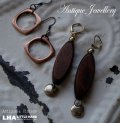 SALE【20%OFF】U.S.A. vintage  Earrings  2pcs アメリカヴィンテージ コスチュームジュエリー ピアス  2個セット イヤリング 1970-90's 