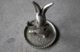 画像6: ENGLAND antique Seba RING HOLDER イギリスアンティーク Seba シルバープレート リングホルダー ラビット ウサギ アクセサリートレイ ヴィンテージ 1950-70's 