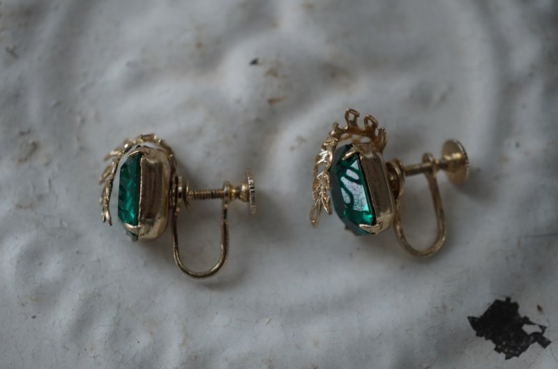 画像3: U.S.A. antique CORO Earrings  アメリカアンティーク コスチュームジュエリー ヴィンテージ イヤリング 1960－80's 