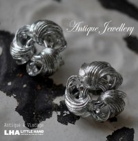 U.S.A. antique LISNER Earrings  アメリカアンティーク コスチュームジュエリー ヴィンテージ イヤリング 1960－80's 