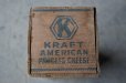 画像6: USA antique KRAFT Cheese Box アメリカアンティーク KRAFT クラフト 木製チーズボックス  ヴィンテージ 木箱 1930-1940's