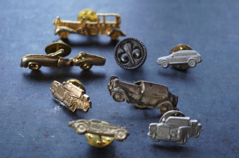 画像2: FRANCE antique PINS Pin Badge 8pcs フランスアンティーク ピンズ ピンバッジ 8個 CAR 車 自動車 ヴィンテージ 1980-90's