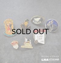 FRANCE antique PINS Pin Badge 7pcs フランスアンティーク ピンズ ピンバッジ 7個 ヴィンテージ 1980-90's