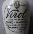 画像2: 【RARE】 ENGLAND antique VIROL (M) POTTERY ”BONE IN HAND ”LANCET(Ｍサイズ) イギリスアンティーク ヴァイロール ヴィロール1860-80's 陶器ポット  (2)
