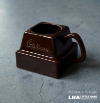 ENGLAND antique Cadbury's Mug cup イギリスアンティーク キャドバリー チョコレートマグカップ ヴィンテージ 1960-80's