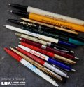 SALE【40%OFF】USA antique ADVERTISING PENS 13pcs アメリカアンティーク アドバタイジング ボールペン 広告入 13本 ヴィンテージ  1960-80's