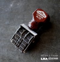 U.S.A. antique Numbering Stamp アメリカアンティーク 回転式 ナンバー スタンプ ナンバリング ヴィンテージ オフィス 事務用品 1963-68's