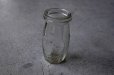 画像2: ENGLAND antique OXO GLASS BOTTLE イギリスアンティーク  ガラスボトル クリアガラスボトル リザーブポット 瓶 1910-20's (2)