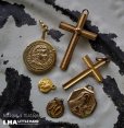 画像1: FRANCE antique MEDAILLE 6pcs フランスアンティーク メダイユ 6個セット ロザリオ 十字架 1930-50's (1)