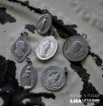 画像1: FRANCE antique MEDAILLE 6pcs フランスアンティーク メダイユ 6個セット ロザリオ  1930-50's (1)