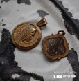 画像1: FRANCE antique MEDAILLE 2pcs フランスアンティーク メダイユ 2個セット ロザリオ  1930-50's (1)