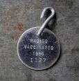 画像3: U.S.A. antique Dog Tag アメリカアンティーク ヴィンテージ ドッグタグ 1986's ロゴ入 ナンバープレート ナンバータグ タグ (3)