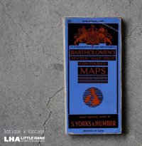 ENGLAND antique BARTHOLOMEW'S MAP イギリスアンティーク マップ 地図 ヴィンテージ 1940-50's