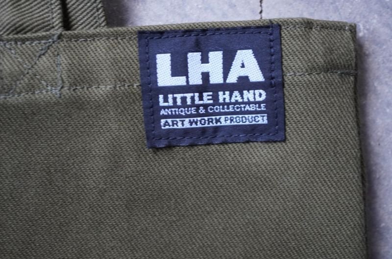 画像4: LITTLE HAND ANTIQUE ORIGINAL TOTE BAG  LHA オリジナル ステンシル トートバッグ